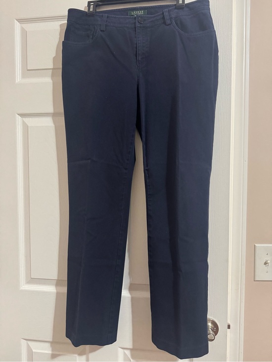 Ralph Lauren Pants - Ralph Lauren Navy Straight Leg Pants